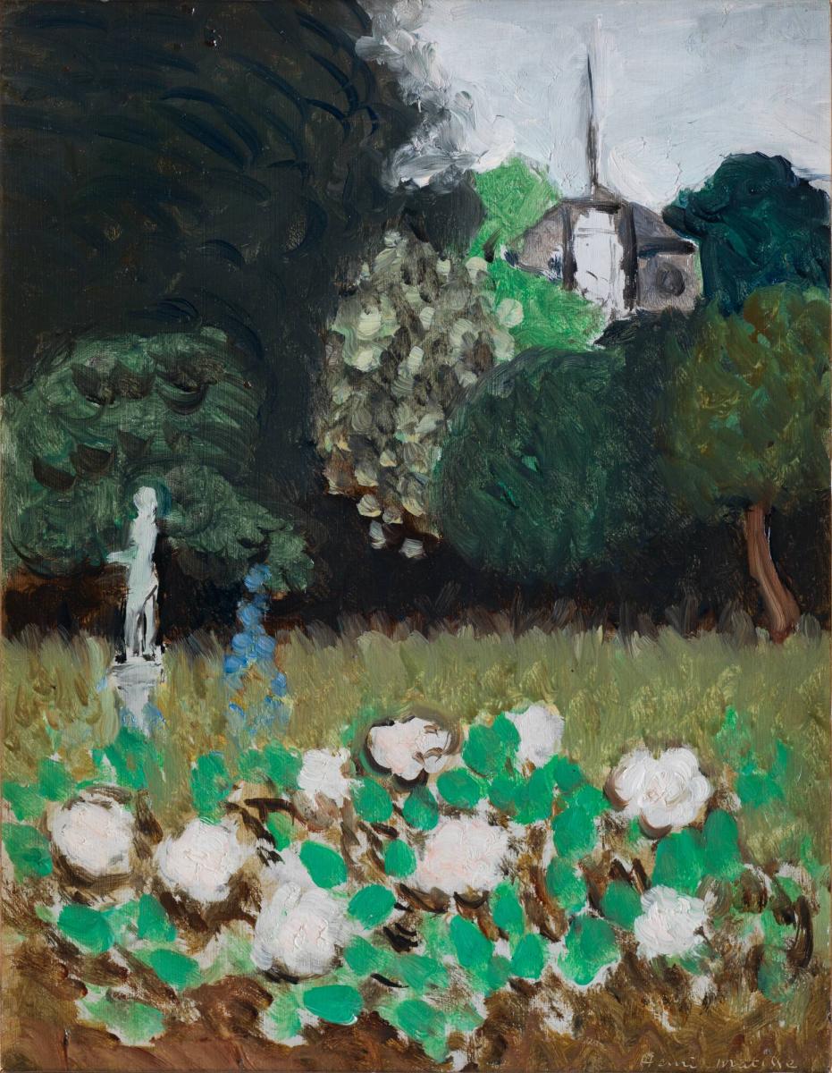 Reproduction du tableau « Le Jardin - Henri Matisse » par Alpha Reproduction en peinture à l’huile