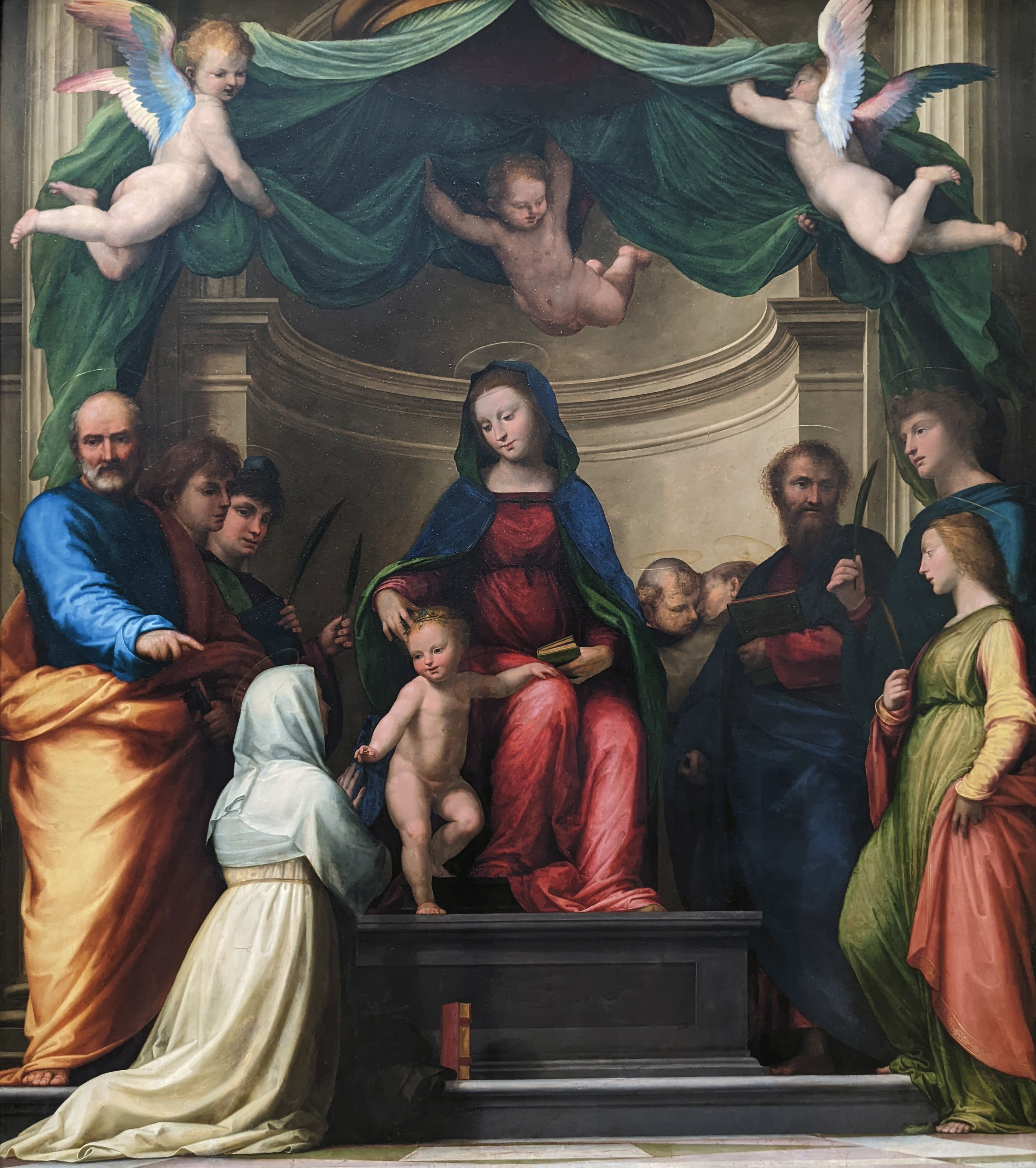 Le Mariage mystique de Sainte Catherine de Sienne - Fra Bartolomeo