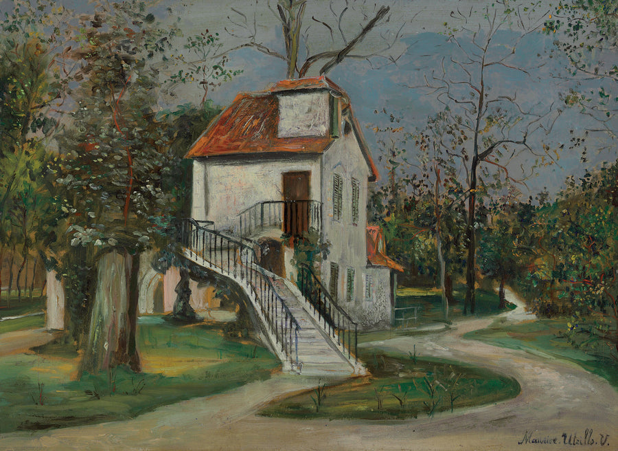 Le Moulin de la Reine à Trianon (1919) - Maurice Utrillo