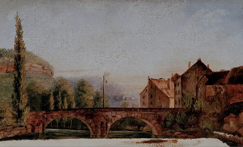 Мост Нахин - Гюстав Курбе