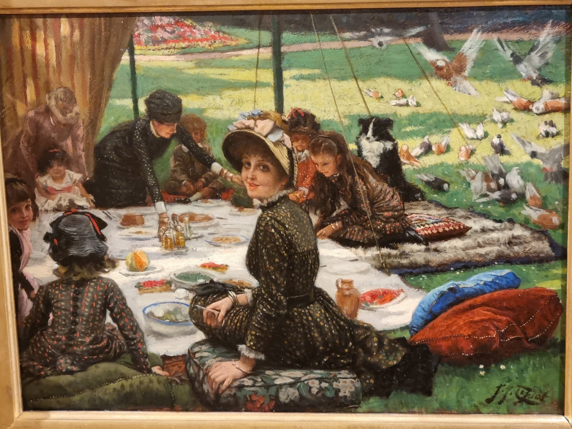 Le déjeuner sur l'herbe - James Tissot