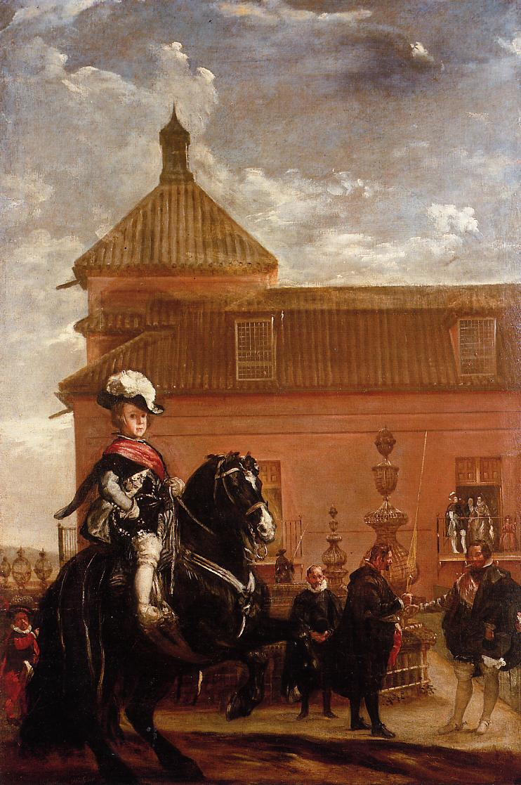 La Leçon d'équitation du prince Balthazar Carlos - Diego Velázquez