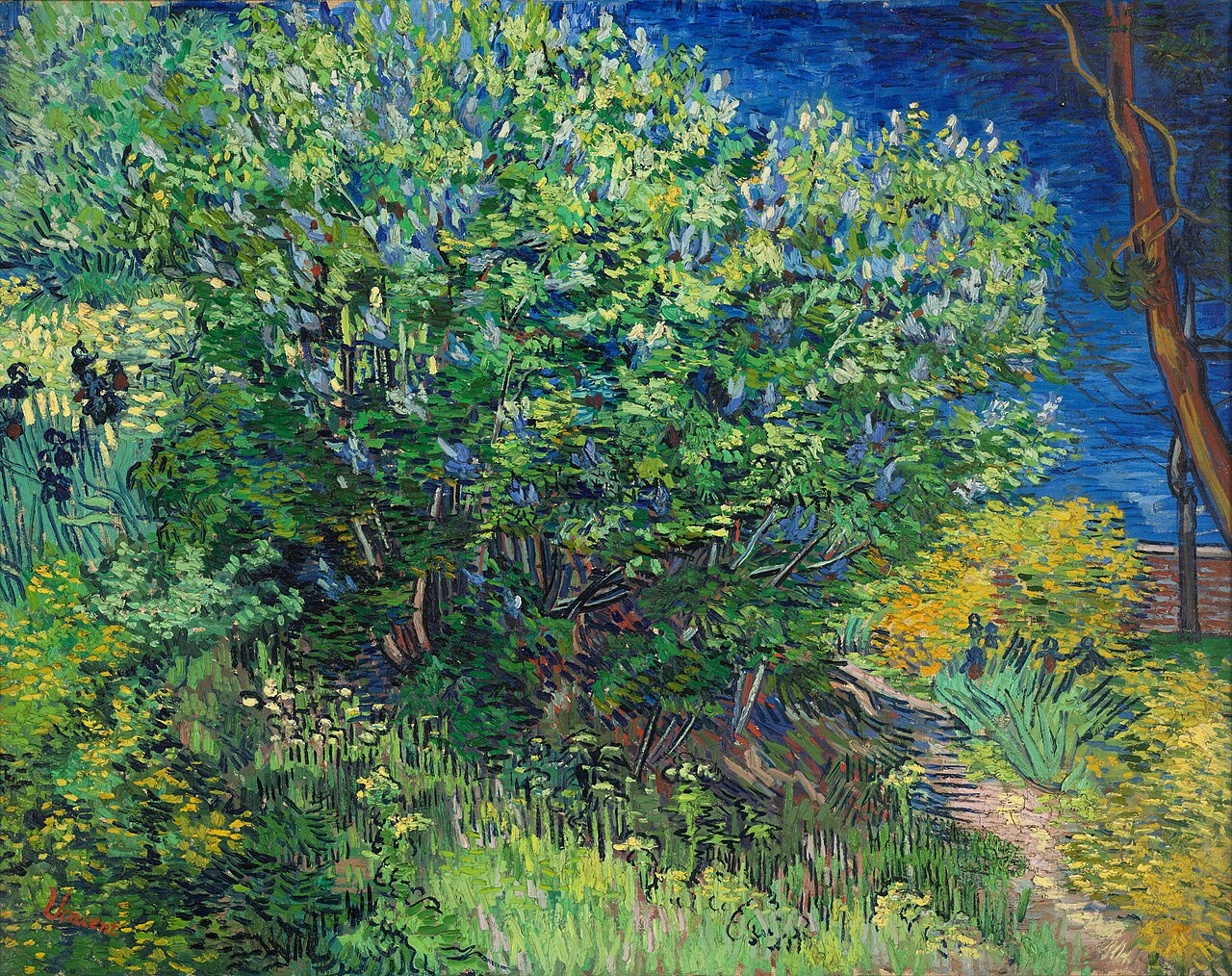 🌸 Сирень – Винсент ван Гог (1889)