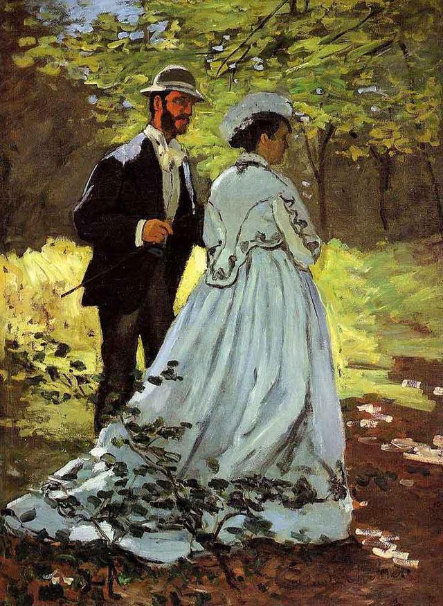 🚶‍♀️ Прогулки – Клод Моне (около 1870)