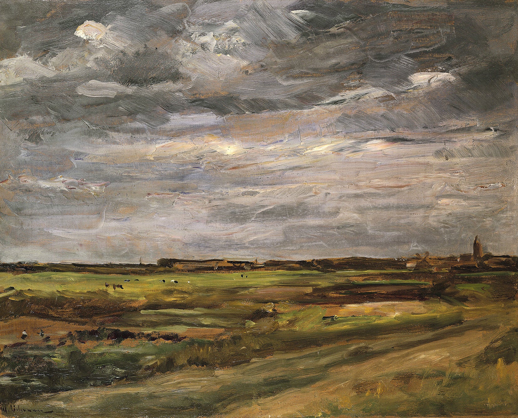 Paysage de Noordwijk - Max Liebermann