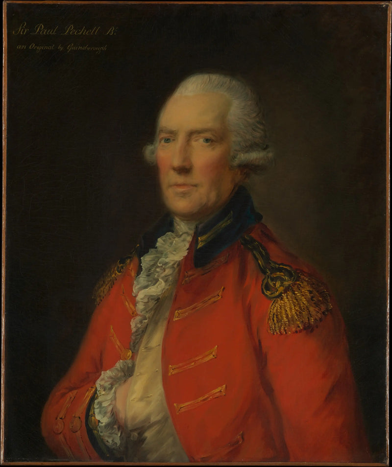 Подполковник Пол Пешель (1724-1800) - Томас Гейнсборо