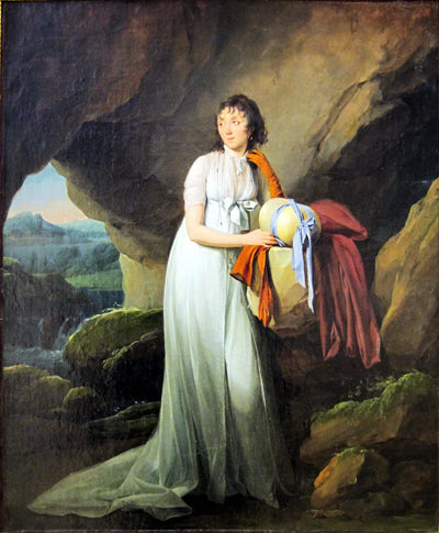 Portrait de Mme d’Aucourt de Saint-Just - Louis-Léopold Boilly - Alpha Reproduction