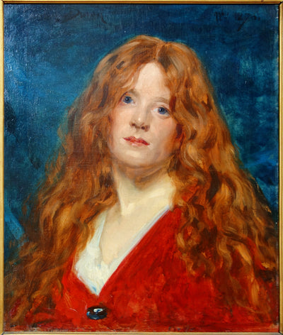 Portrait de femme rousse - Carolus-Duran