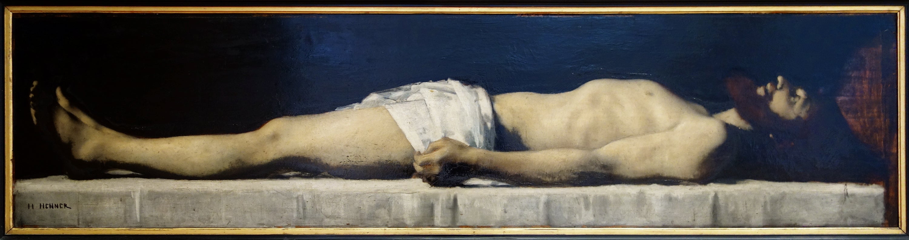 Le Christ au tombeau - Jean-Jacques Henner