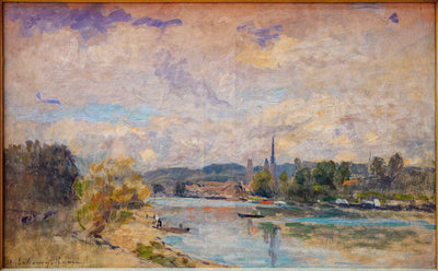 L'Île Lacroix à Rouen - Albert Lebourg