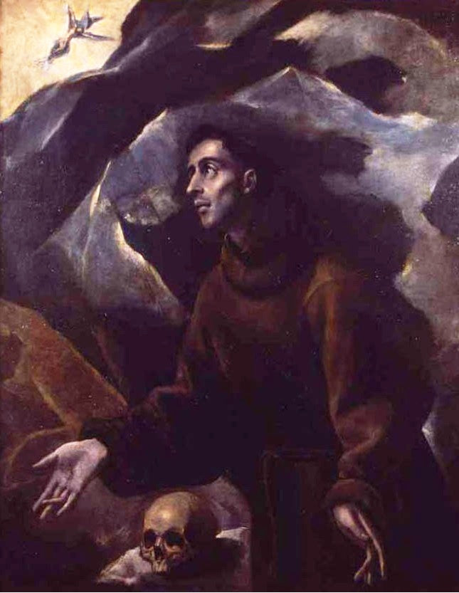 Saint François recevant les stigmates - El Greco