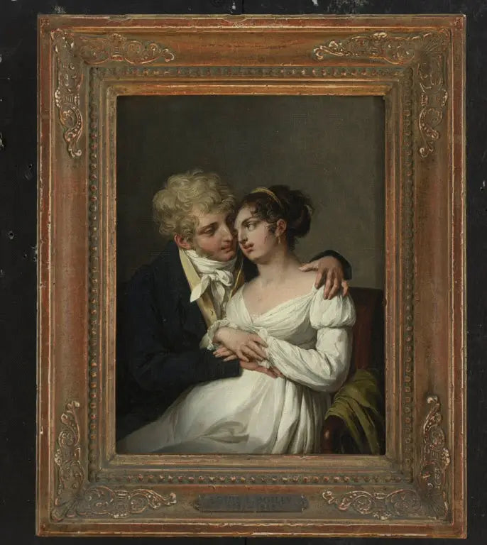 Le neuvième mois - Louis-Léopold Boilly - Alpha Reproduction