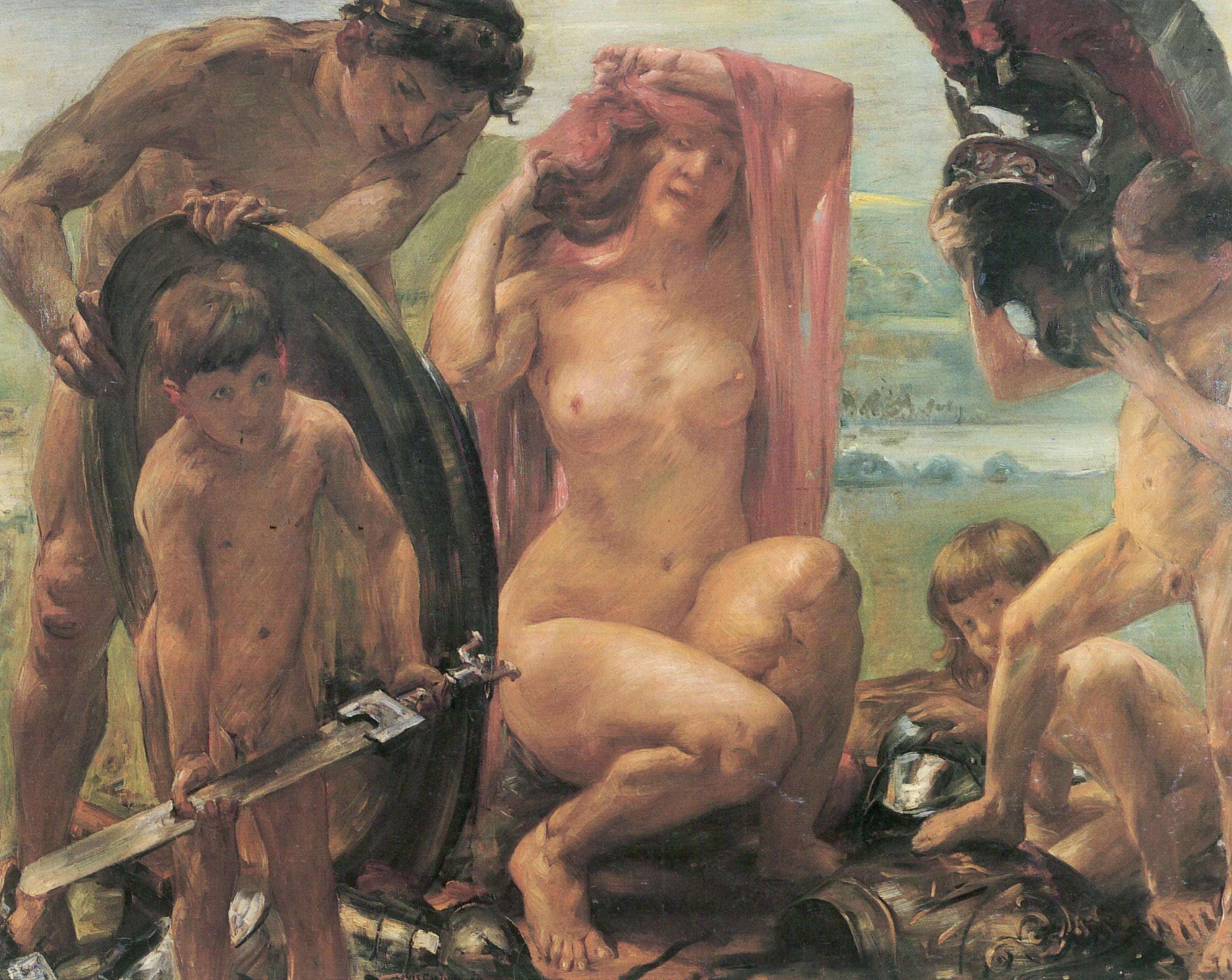 Les armes de Mars - Lovis Corinth