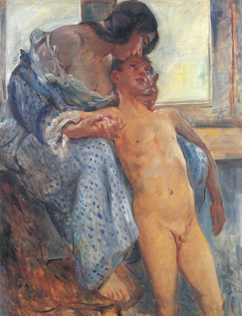 L'amour maternel - Lovis Corinth