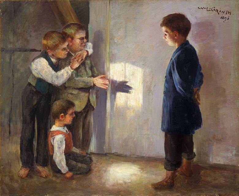 Jeu d'ombres - Lovis Corinth