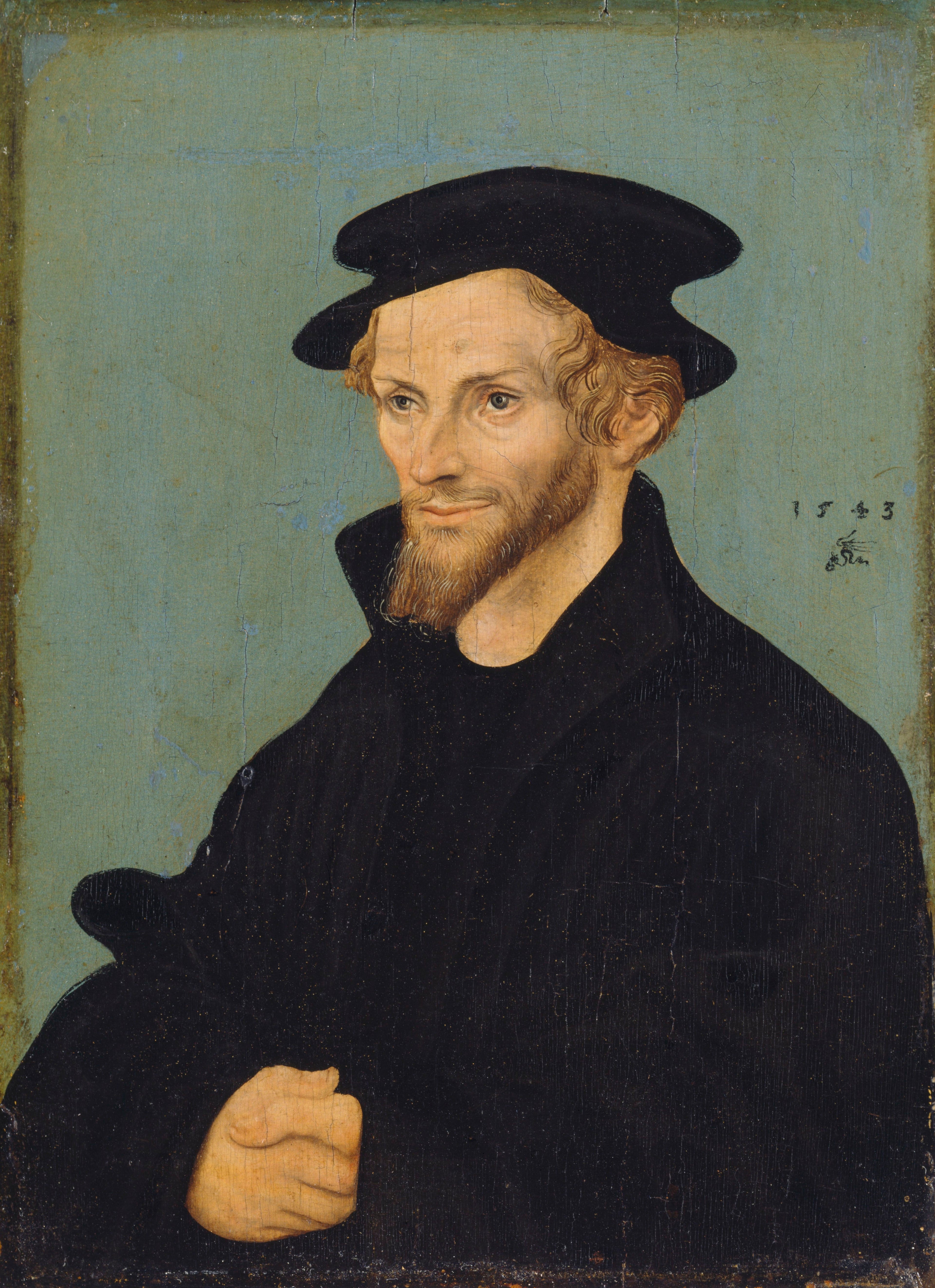 Portrait de Philipp Mélanchthon - Lucas Cranach the Elder