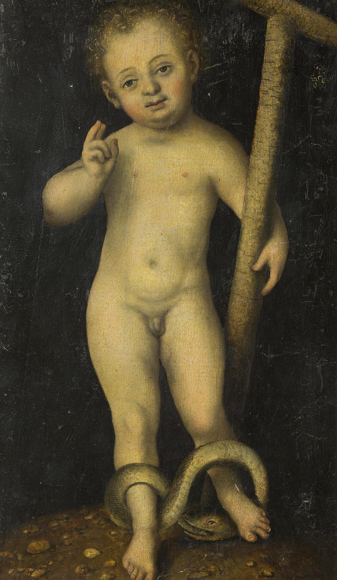 Enfant Jésus - Lucas Cranach the Elder