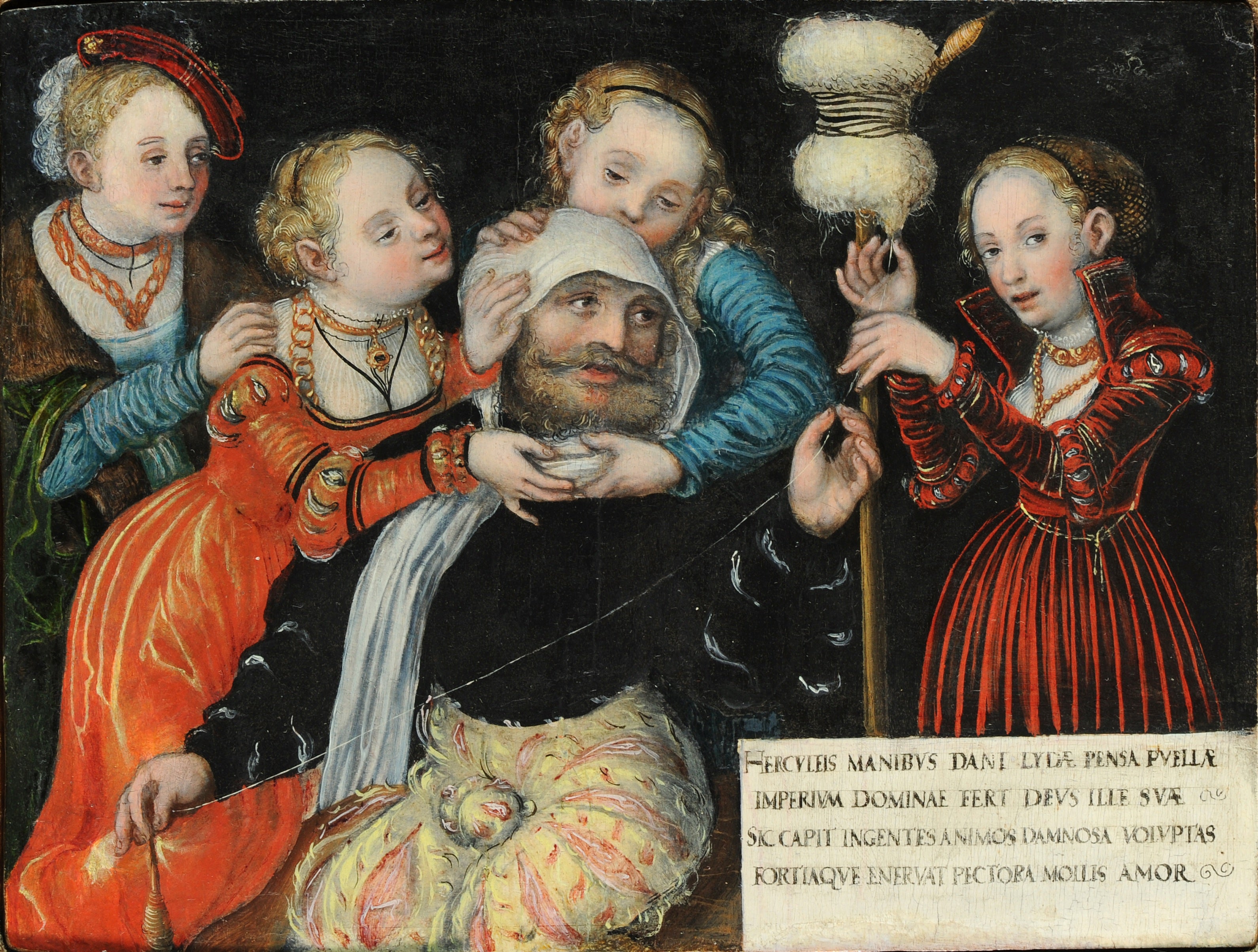 Hercule avec Omphale - Lucas Cranach the Elder