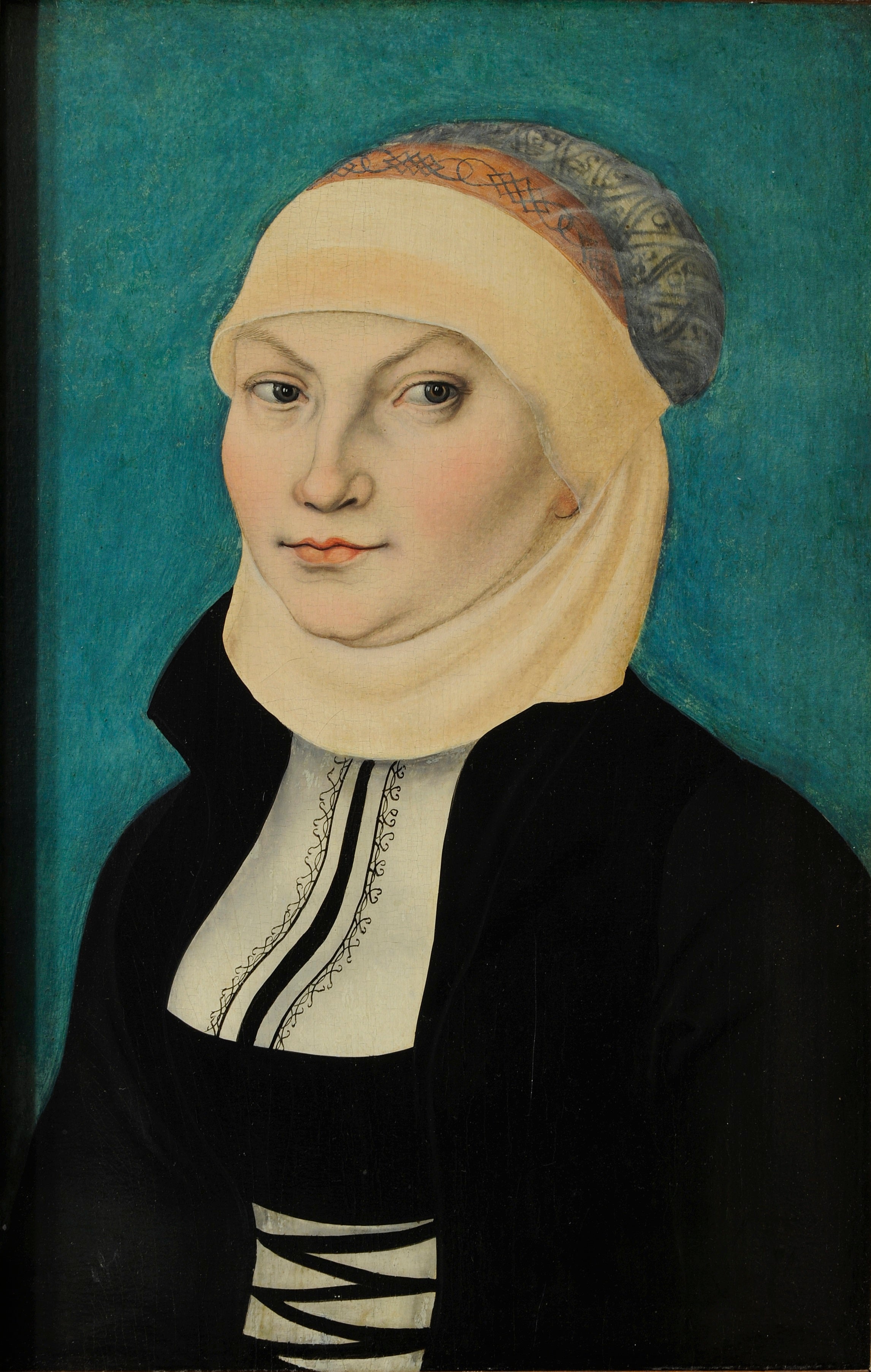 Portrait de Catherine de Bora - Lucas Cranach the Elder