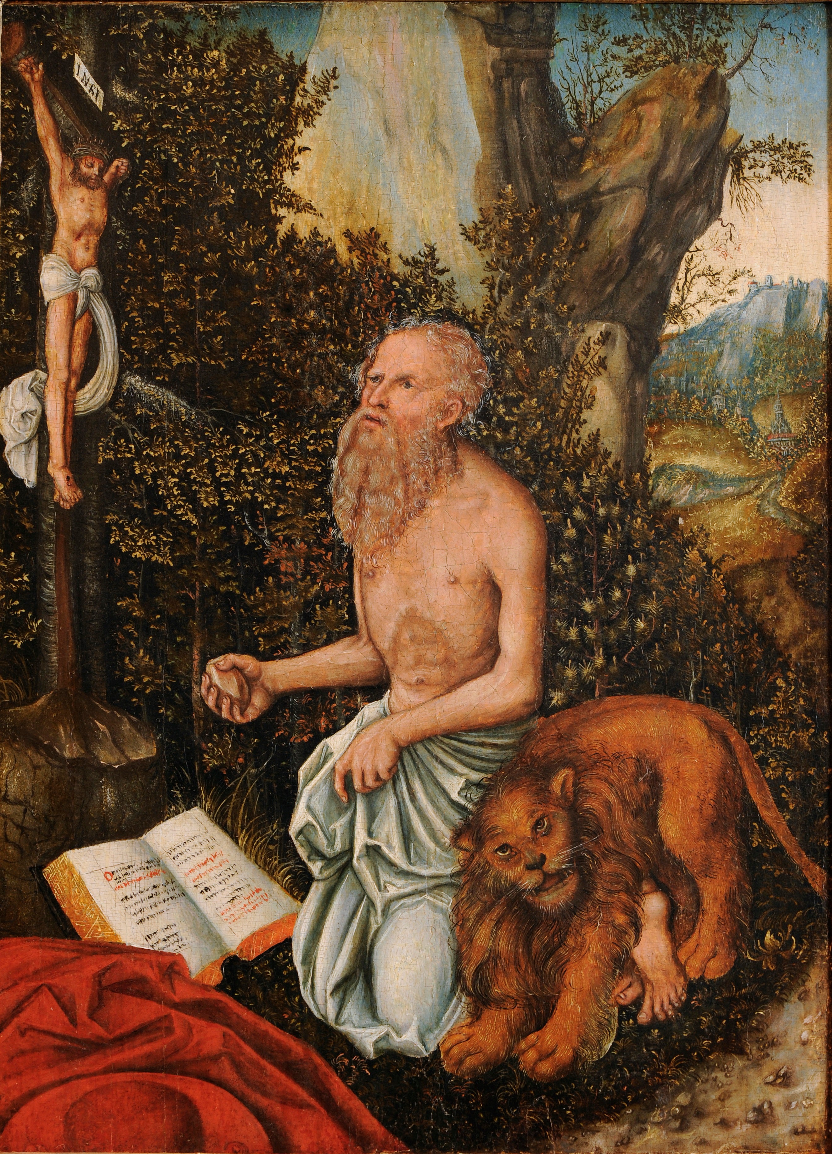 Saint-Jérôme - Lucas Cranach the Elder