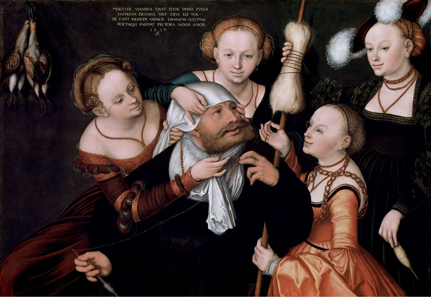 Héraclès et Omphale - Lucas Cranach the Elder