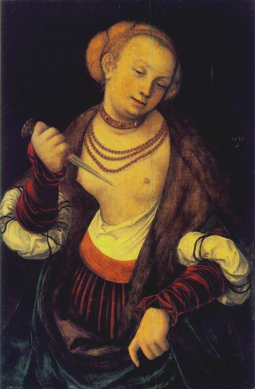 Lucrèce - Lucas Cranach the Elder