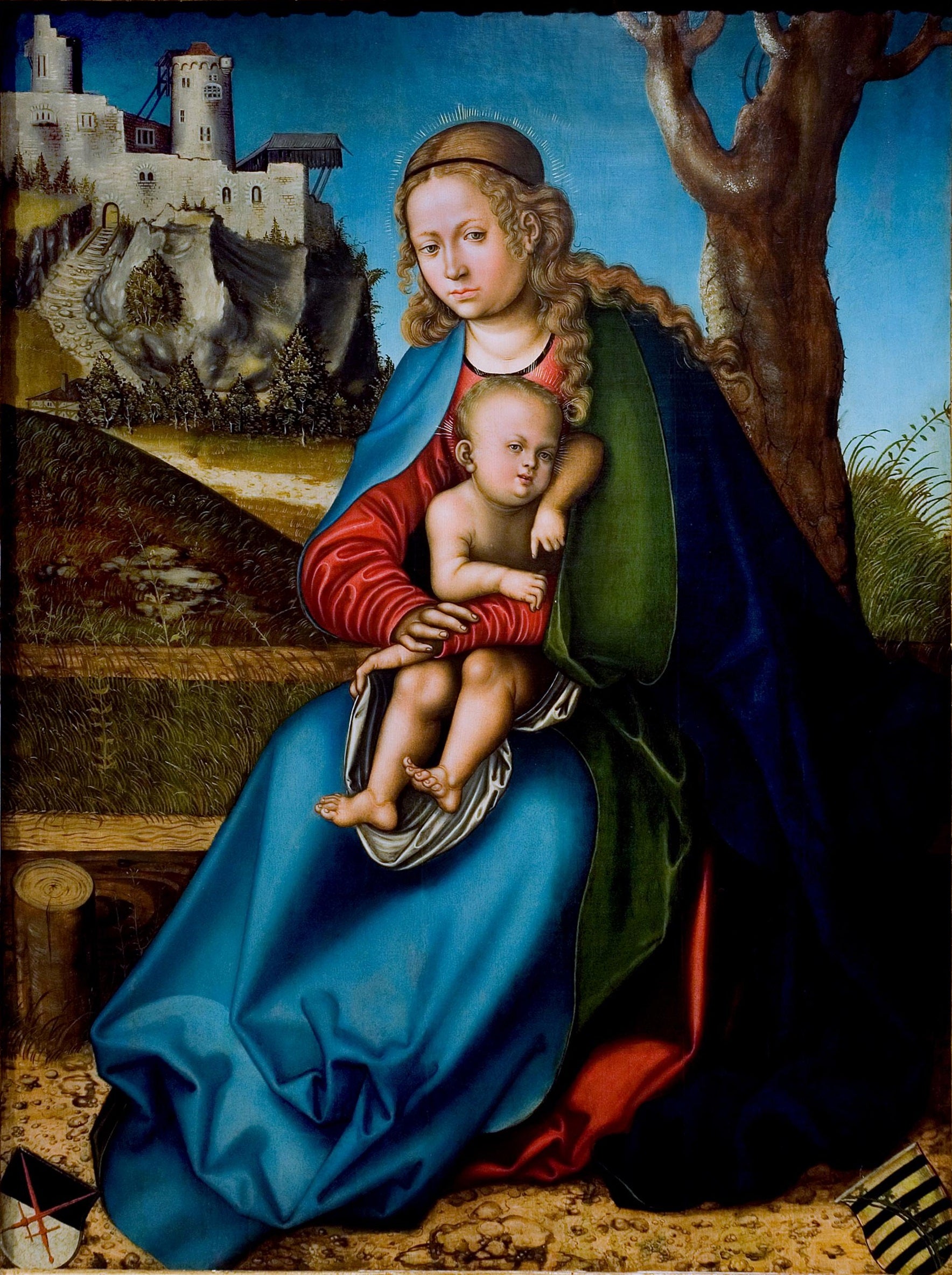 Vierge à l'Enfant - Lucas Cranach the Elder