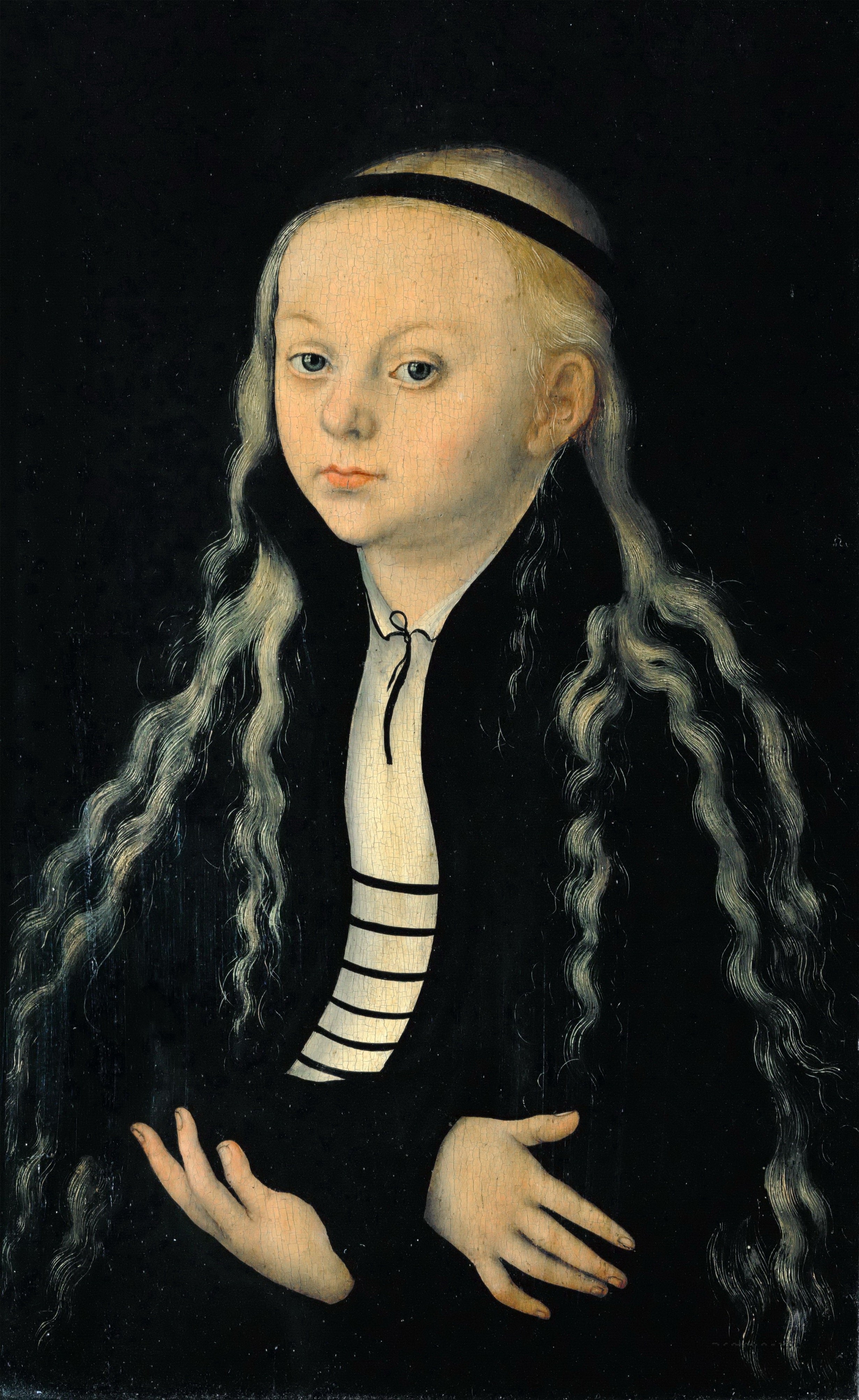 Portrait de Magdalena Luther, fille du réformateur Martin Luther - Lucas Cranach the Elder