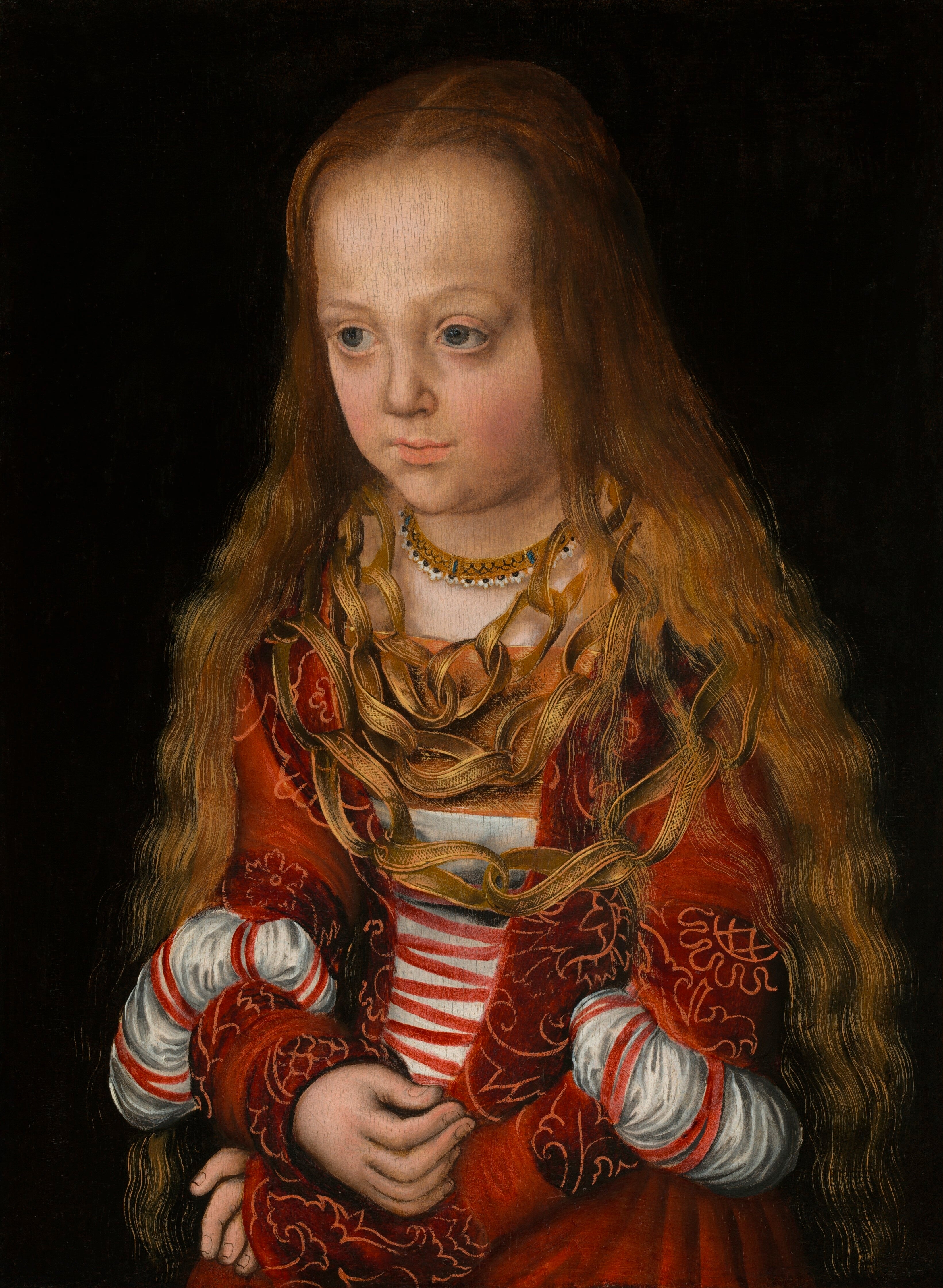 Portrait dîner princesse de Saxe - Lucas Cranach the Elder