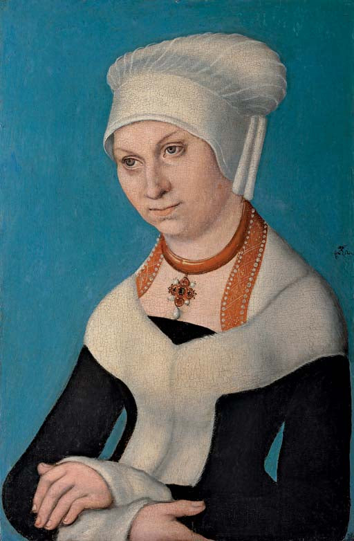 Portrait de Barbara, duchesse de Saxe (1471-1539) - Lucas Cranach the Elder