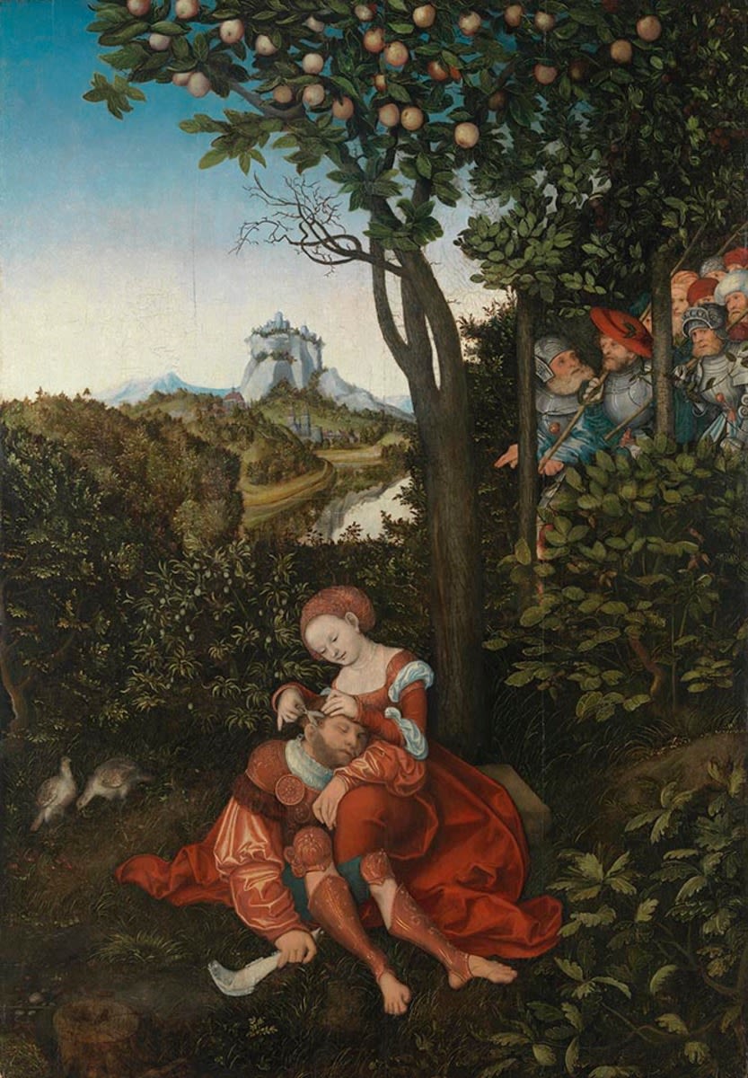 Samson et Dalila - Lucas Cranach the Elder