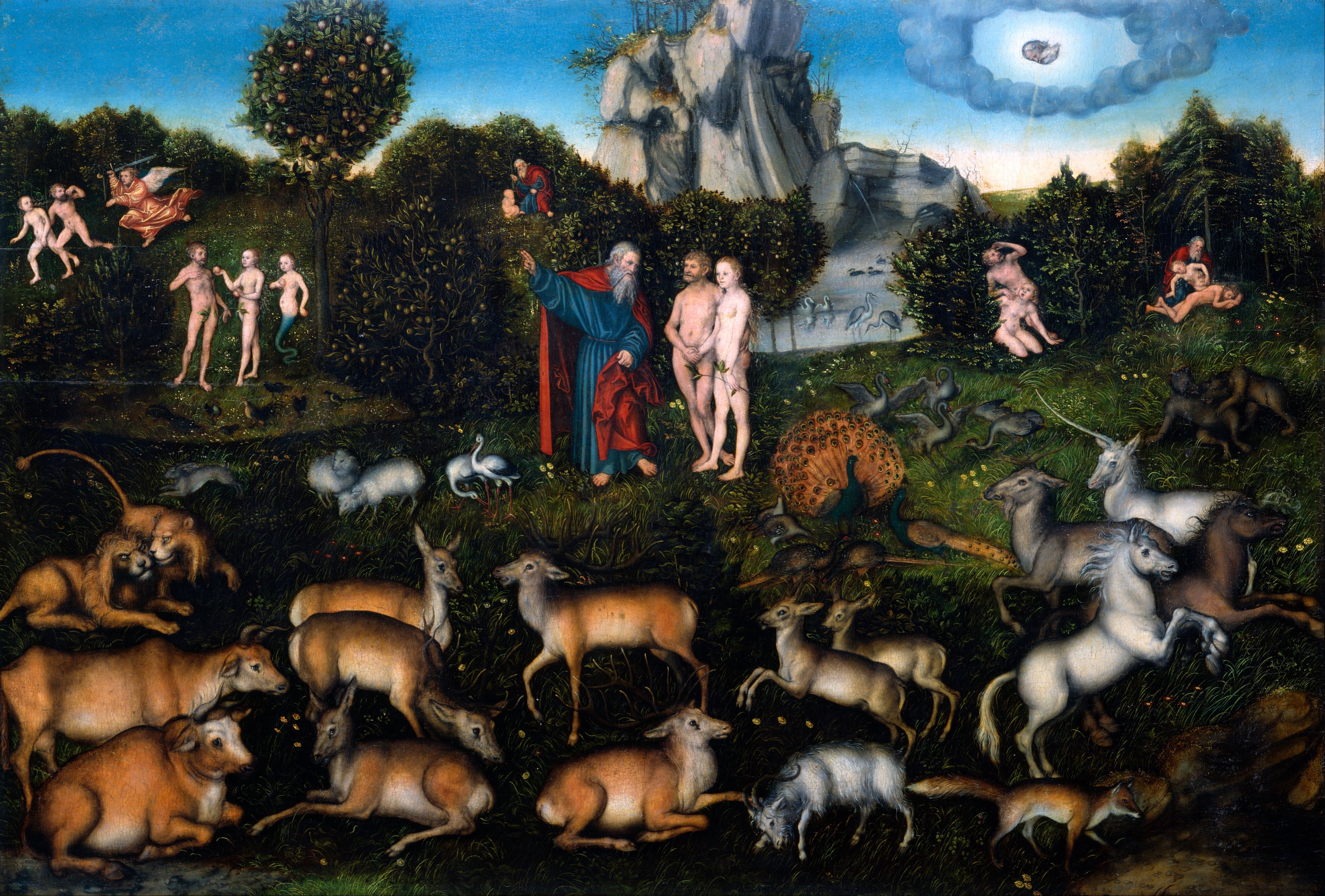 Paradis - Lucas Cranach the Elder