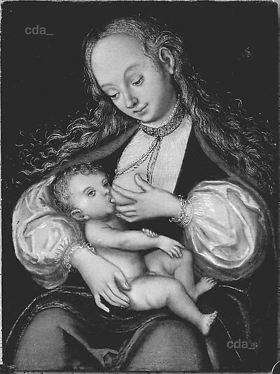 La Vierge à l'Enfant - Lucas Cranach the Elder