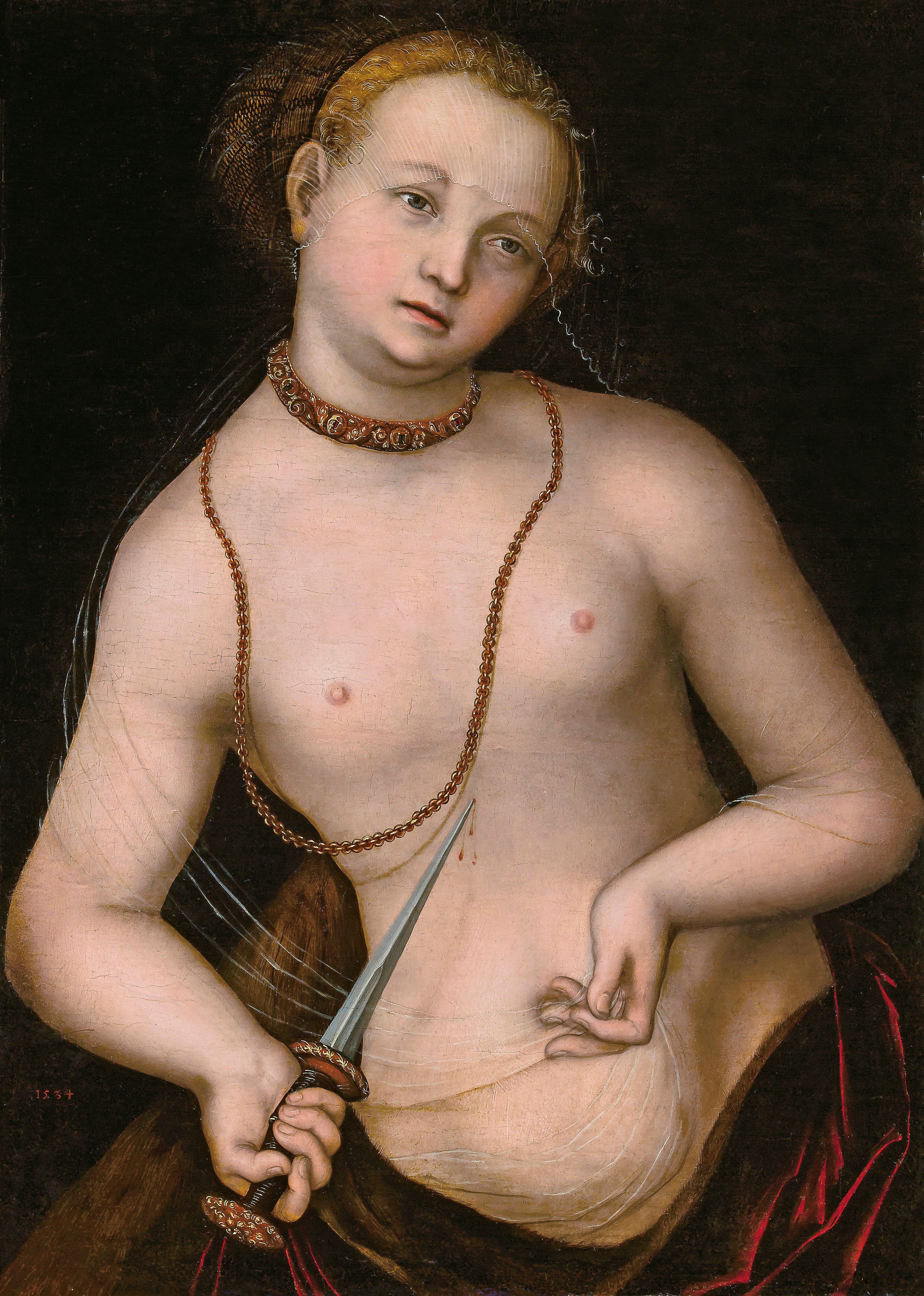 Lucrèce - Lucas Cranach the Elder