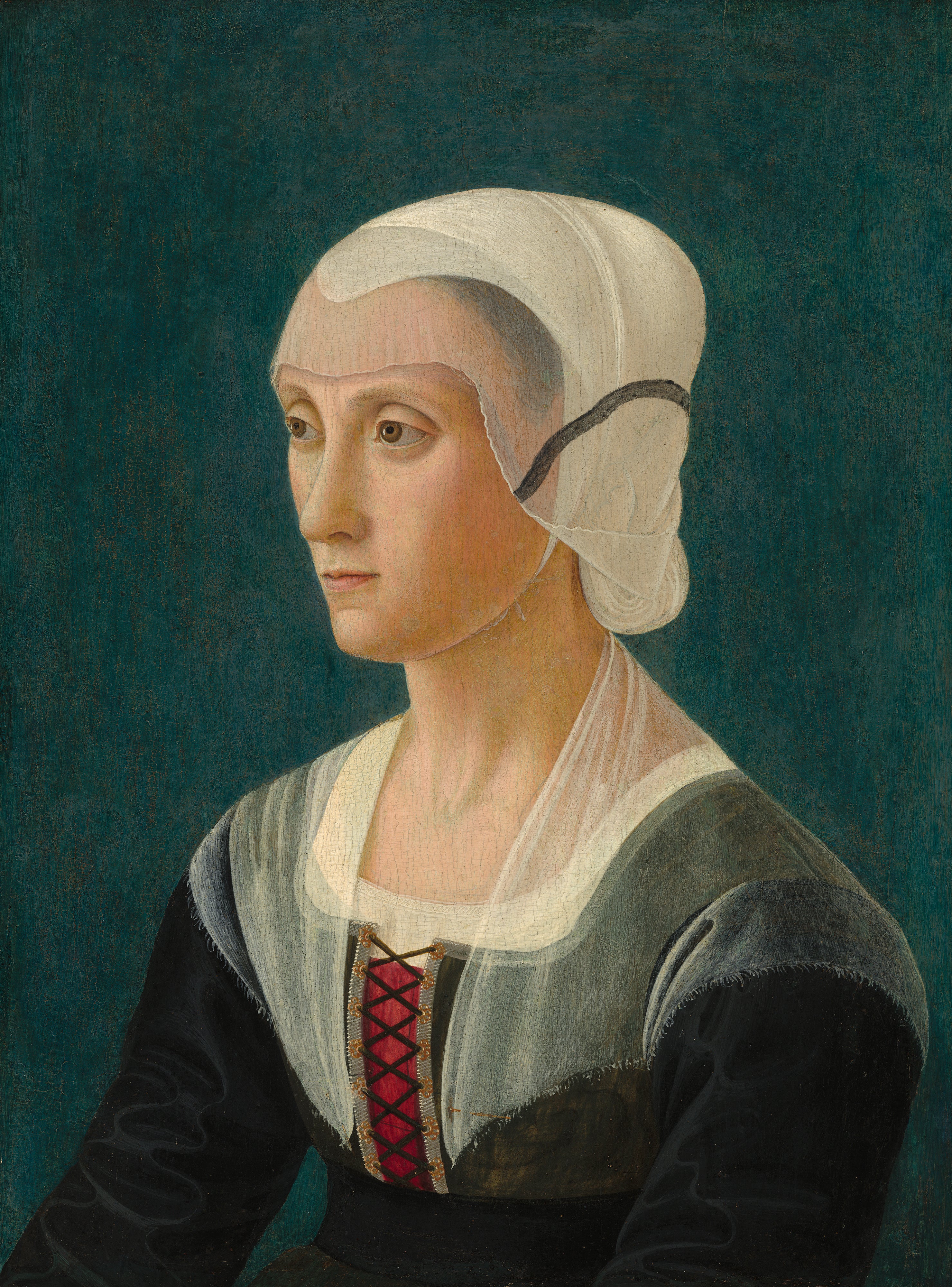 Portrait de Lucrèce Tornabuoni - Domenico Ghirlandaio