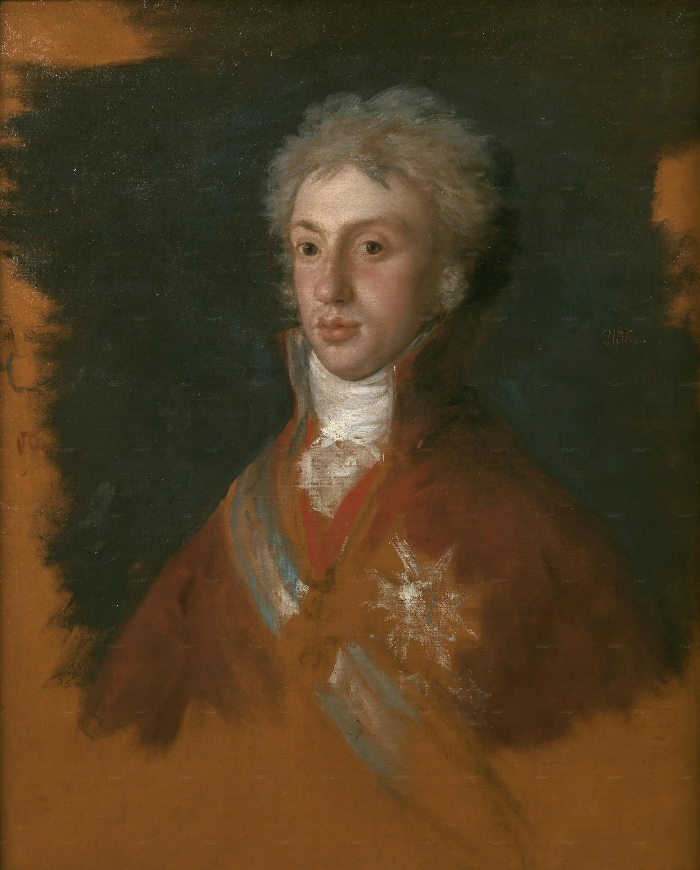 Reproduction du tableau « Louis Ier d'Étrurie - Francisco de Goya » par Alpha Reproduction en peinture à l’huile