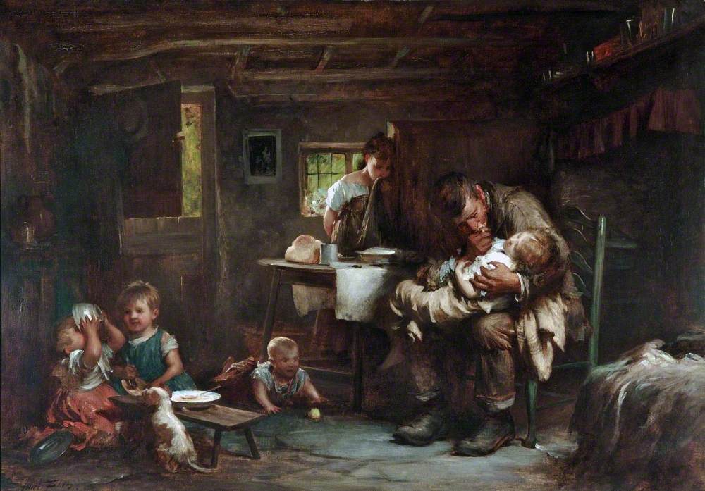 Le Veuf - Luke Fildes