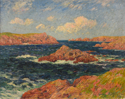 L’Île de Kerellec (Ouessant) - Henry Moret - Alpha Reproduction