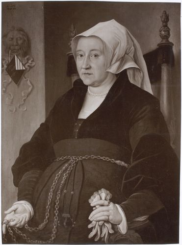 Portrait de Margaretha van Banchem (1476-1545) - Maarten van Heemskerck