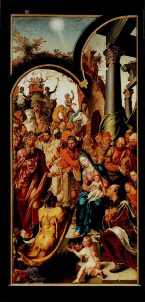 L'Adoration des mages - Maarten van Heemskerck