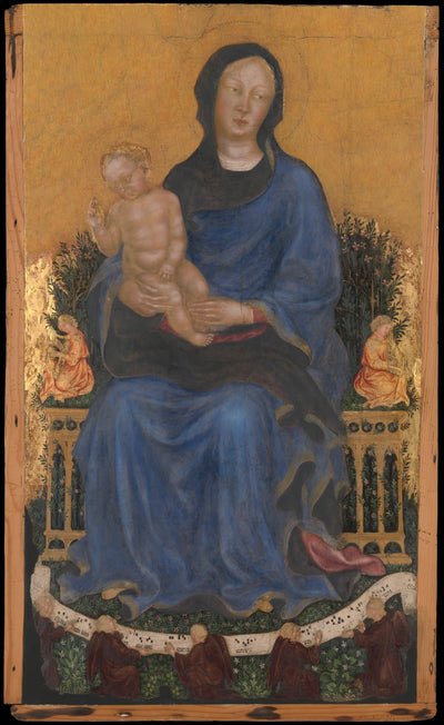 Vierge et l’Enfant avec des anges - Gentile da Fabriano - Alpha Reproduction