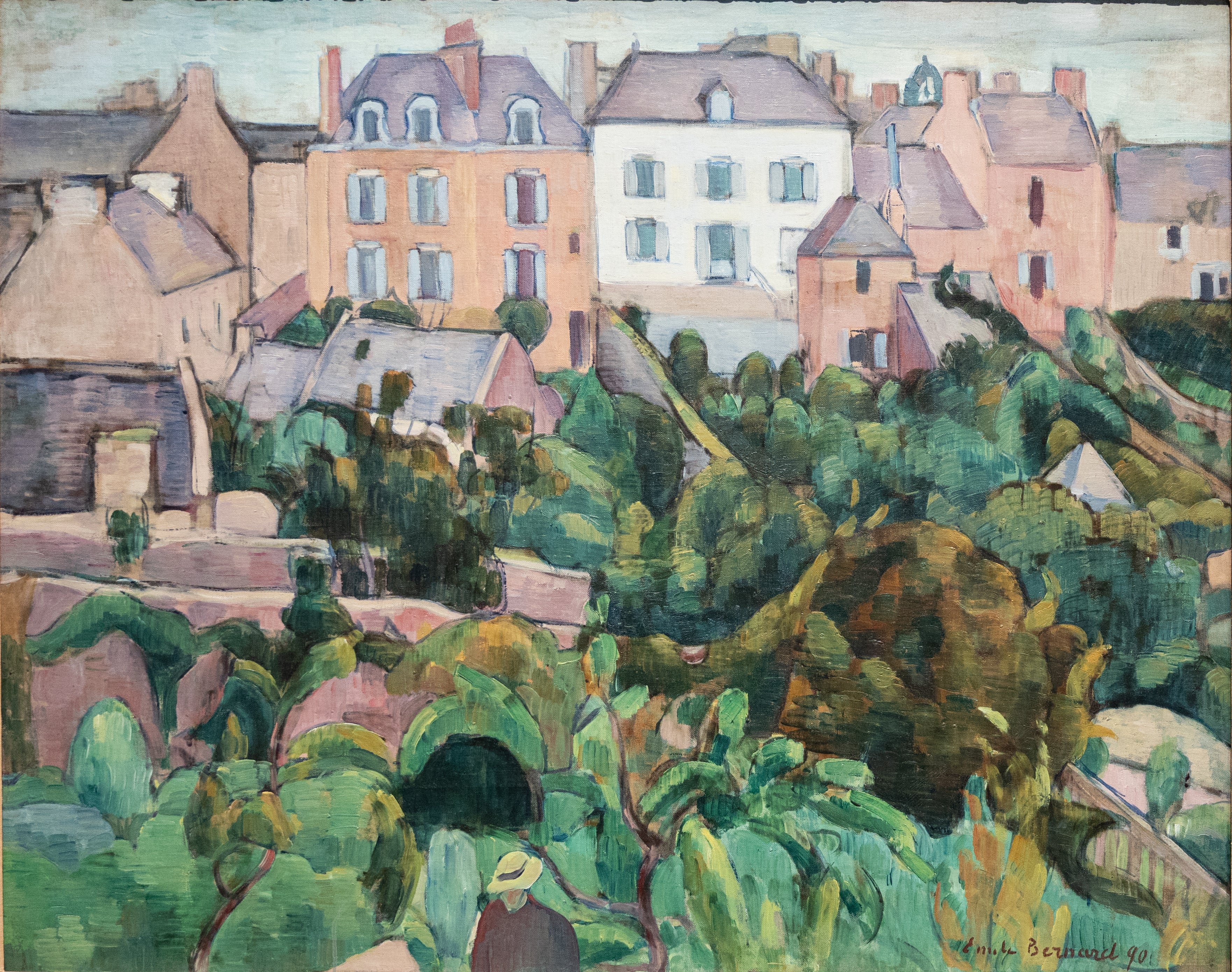 Maisons à Pont-Aven - Émile Bernard - Alpha Reproduction