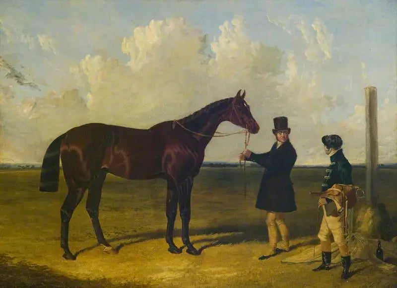 Мэнго, победитель гонки St Leger, 1837 - Джон Фредерик Херринг-старший