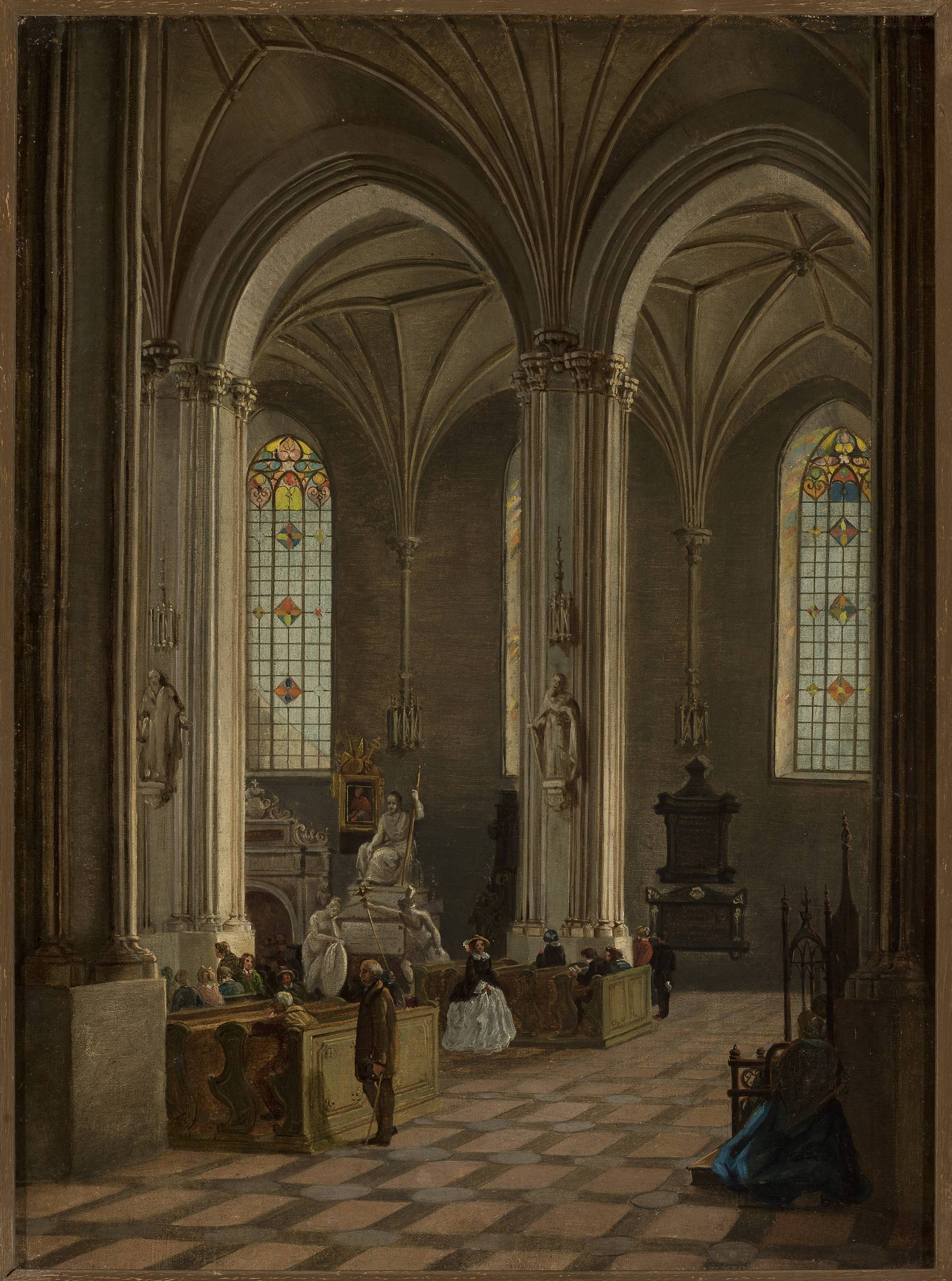 Intérieur de la cathédrale Saint-Jean à Varsovie - Marcin Zaleski