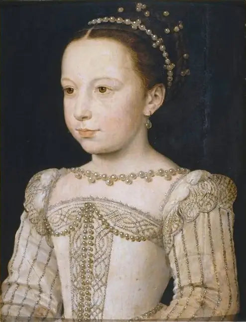 Маргарита Французская (1553-1615), будущая королева Наварры - Франсуа Клуэ