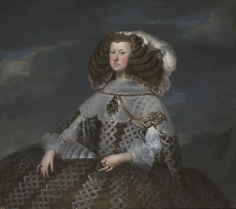 Мария-Антуанетта Австрийская, королева Испании (1635-1696), регент - Диего Веласкес