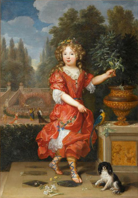 Mademoiselle de Blois - Pierre Mignard - Alpha Reproduction