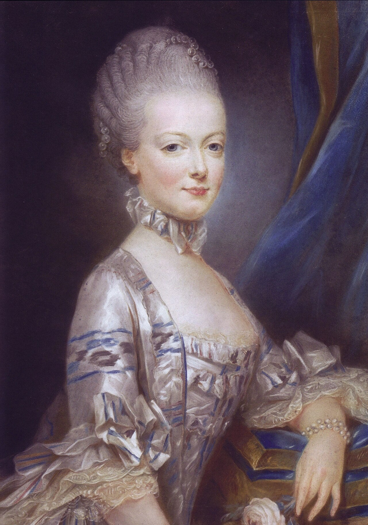 Мария-Антуанетта в возрасте 13 лет – Жозеф Дюкруа (1769)