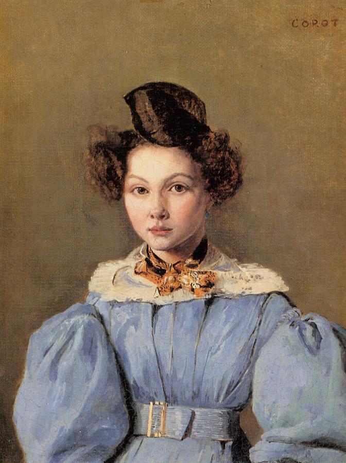Portrait de Marie-Louise Laure Sennegon - Jean-Baptiste Camille Corot