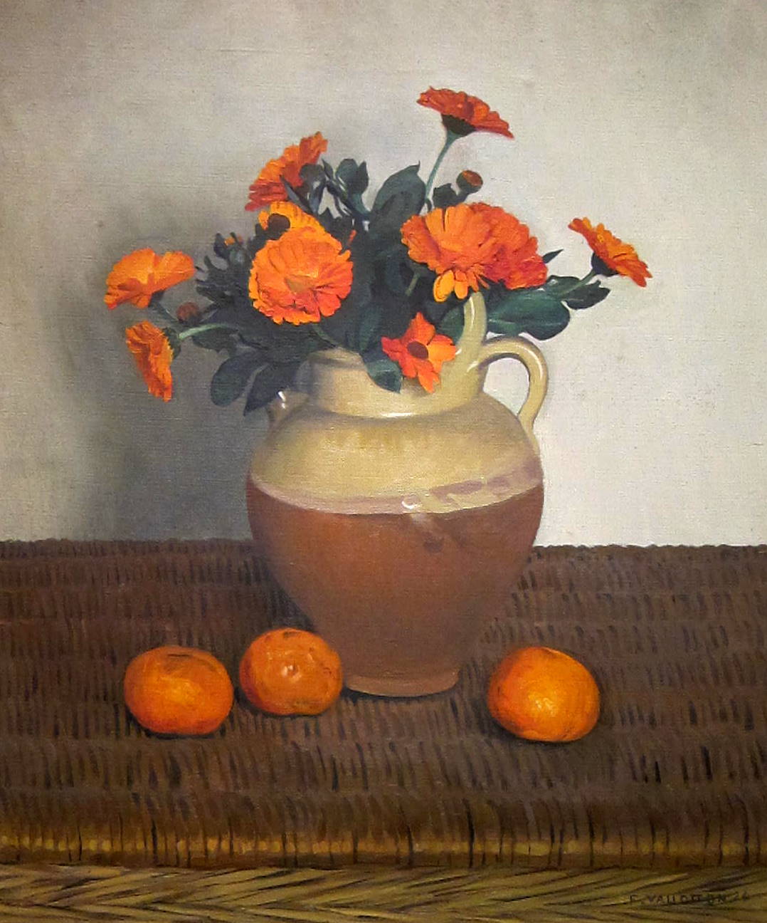 Soucis et mandarines - Félix Vallotton